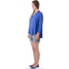 CAMISA VISCOSE AMPLA MANGA 3/4  YUNA - PINK