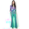 CAMISA VISCOSE ESTAMPA PLANCTON - ROXO