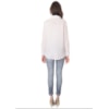 CAMISA VOIL CAPITOLLIUM BORDADO FLORES - BRANCO