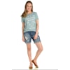 CAMISETA DZARM COM LETTERING PRINT - VERDE