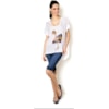 CANTÃO - BERMUDA JEANS CICLISTA COMFORT - STONADO