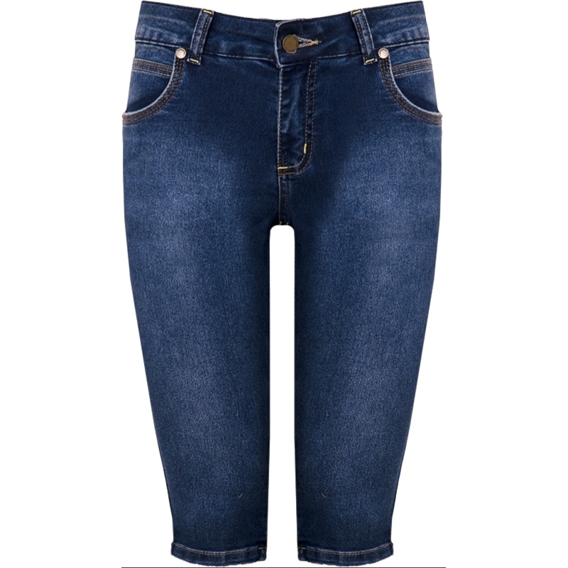 CANTÃO - BERMUDA JEANS CICLISTA COMFORT - STONADO