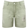 CANTÃO - BERMUDA SARJA COLOR ESPATULADA - KHAKI