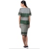 CANTÃO - BLUSA CROPPED AMPLA ESTAMPADA - VERDE
