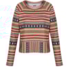 CANTÃO - BLUSA MOLETOM CROPPED MATELASSE SILK - TELHA