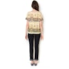 CANTÃO - BLUSA MOLETON SILK DIAMONDS - BEGE