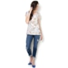 CANTÃO - BLUSA SILK PÁSSARO - BRANCO
