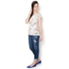 CANTÃO - BLUSA SILK PÁSSARO - BRANCO