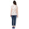 CANTÃO - BLUSA SILK PÁSSARO - BRANCO