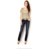 CANTÃO - CALÇA JEANS RETA - STONADO