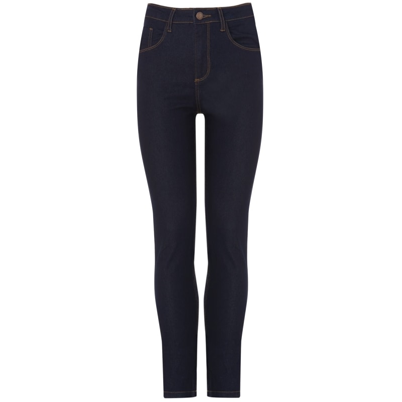 CANTÃO - CALÇA JEANS SKINNY AMACIADO CÓS ALTO - JEANS