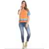 CANTÃO - CALÇA JEANS SKINNY CAPRI STONADA - JEANS