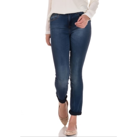CANTÃO - CALÇA JEANS SKINNY COMFORT CINTURA ALTA - JEANS