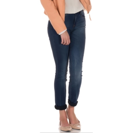 CANTÃO - CALÇA JEANS SKINNY COMFORT CINTURA ALTA - JEANS