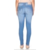 CANTÃO - CALÇA JEANS SKINNY CÓS ALTO RASGADA - JEANS
