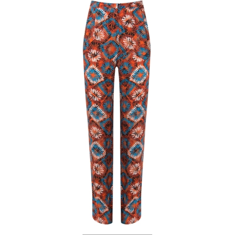 CANTÃO - CALÇA JOGGER ESTAMPADA - LARANJA