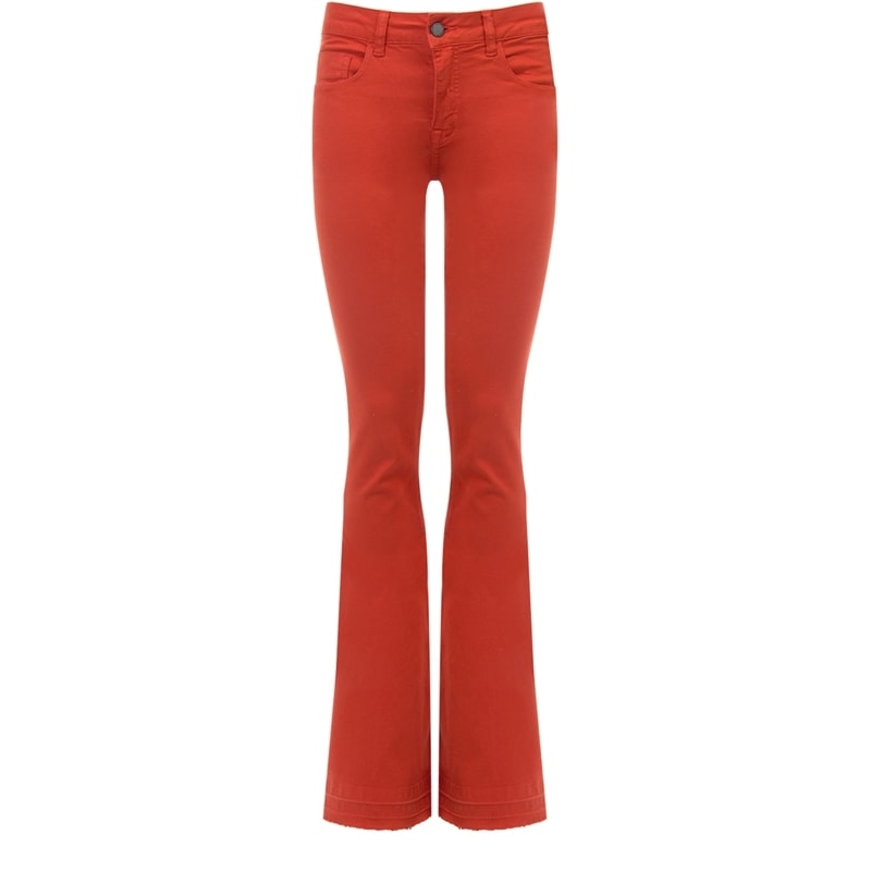 CANTÃO - CALÇA SARJA BOOTCUT COLOR INTERMEDIÁRIA - CORAL