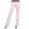 CANTÃO - CALÇA SARJA COLOR BOOTCUT BARRA DESFIADA - ROSA