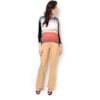 CANTÃO - CALÇA SARJA COLOR BOOTCUT PESPONTO - CARAMELO