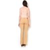 CANTÃO - CALÇA SARJA COLOR BOOTCUT PESPONTO - CARAMELO