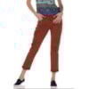 CANTÃO - CALÇA SARJA COLOR BOYFRIEND RASGADA - TERRACOTA