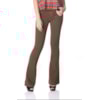 CANTÃO - CALÇA SARJA FLARE COLOR COMFORT - CHOCOLATE