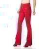 CANTÃO - CALÇA SARJA FLARE DETALHE BOTÕES - VERMELHO