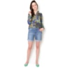 CANTÃO - CAMISA VISCOSE ESTAMPA QUILIT M/L - VERDE