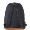 CANTÃO - MOCHILA JEANS BOLSO COURO - JEANS