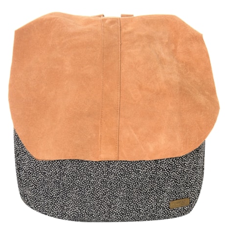 CANTÃO - MOCHILA POÁ COM DETALHE COURO - P&B