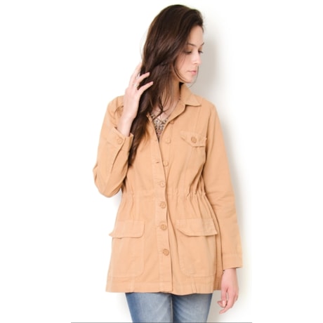 CANTÃO - PARKA SARJA MILITAR - BEGE CANTÃO - PARKA SARJA MILITAR - BEGE