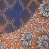 CANTÃO - REGATA CHIFFON SILK PATCHWORK - TELHA