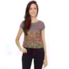 CANTÃO - T-SHIRT ESTAMPADA CAMILLA - OLIVA