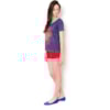 CANTÃO - T-SHIRT M/C SILK CORUJA - AZUL
