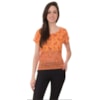 CANTÃO - T-SHIRT SILK CARROSSEL - LARANJA