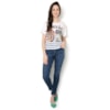 CANTÃO - T-SHIRT SILK JERSEY 67 LISTRAS - OFF WHITE