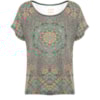 CANTÃO - T-SHIRT SILK MANDALA - VERDE