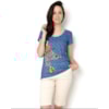 CANTÃO - T-SHIRT SILK PALHAÇO - AZUL