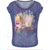 CANTÃO - T-SHIRT SILK TRAILER - AZUL