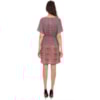 CANTÃO - VESTIDO BATA ESTAMPADO COM ELÁSTICO - AZUL