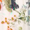 CANTÃO - VESTIDO ESTAMPADO DECOTE TRANSPASSE BOTÕES LATERAIS - OFF WHITE