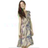 CANTÃO - VESTIDO MIDI ESTAMPADO CACHECOUR - VERDE