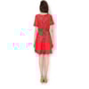 CANTÃO - VESTIDO SILK ANTIQUE - CORAL