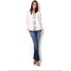 CAPITOLLIUM - BATA CREPE BORDADO ETNICO - BRANCO