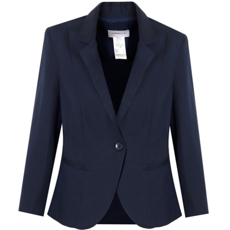 CAPITOLLIUM - BLAZER LINHO UM BOTAO - MARINHO