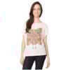 CAPITOLLIUM - BLUSA AMPLA CORUJA VITRAL - OFF WHITE