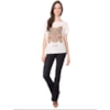 CAPITOLLIUM - BLUSA AMPLA CORUJA VITRAL - OFF WHITE