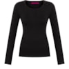 CAPITOLLIUM - BLUSA AUGUSTA TRICOT VISCOSE DEC REDONDO M/L - PRETO