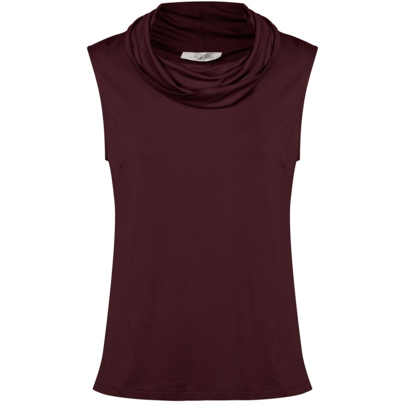 CAPITOLLIUM - BLUSA CAVADA GOLA ROULE - VINHO