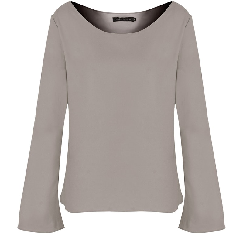 CAPITOLLIUM - BLUSA CREPE MANGA FLARE - FENDI